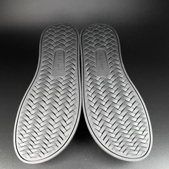 Cole Haan Nantucket Cross Strap Sandals Men’s Size 9 M Black Leather Slip On NEW - Picture 4 of 7